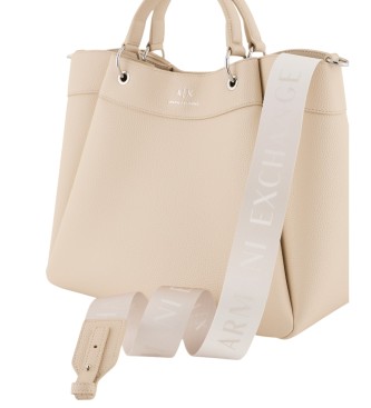 A|X Armani Exchange Sac  main beige lgant