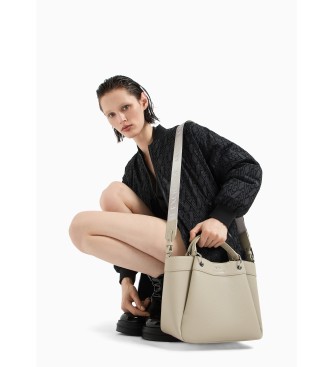 Armani Exchange Beige shopping bag