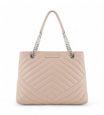 Armani Exchange Borsa a catena color carne