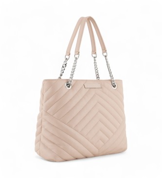 Armani Exchange Borsa a catena color carne