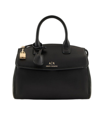 Armani Exchange Black Shopping Bag