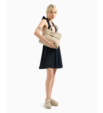 Armani Exchange Beige shoppingvska