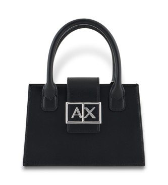 Armani Exchange Trapeze bag black