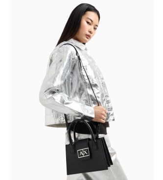 Armani Exchange Trapeze bag black
