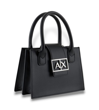 Armani Exchange Trapeze bag black