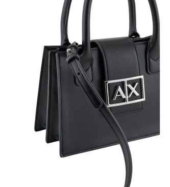 Armani Exchange Trapeze bag black