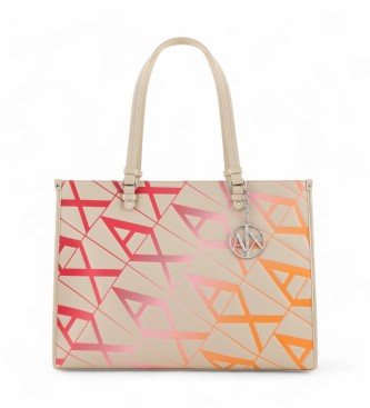 Armani Exchange Bolso tote beige