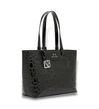 A|X Armani Exchange Bolso Liz negro