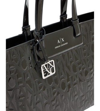 A|X Armani Exchange Bolso Liz negro