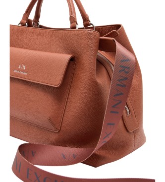 Armani Exchange Brown Top Bag
