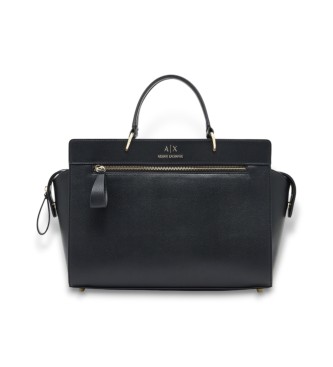 Armani Exchange Top handle bags black
