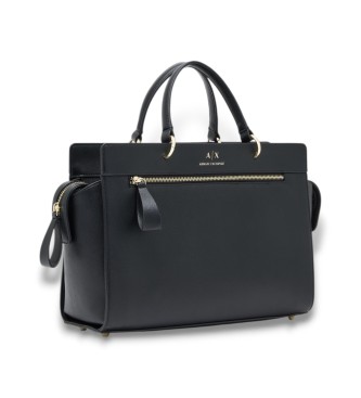 Armani Exchange Top handle bags black