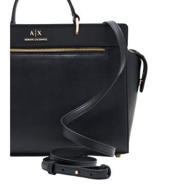 Armani Exchange Top handle bags black