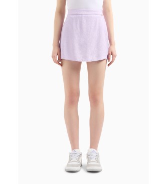 Armani Exchange Short Skirt lilac