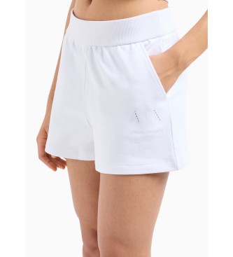 Armani Exchange Pantaloncini bianchi semplici