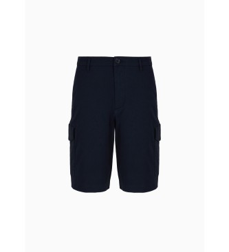 Armani Exchange Pantaloncini blu scuro semplici
