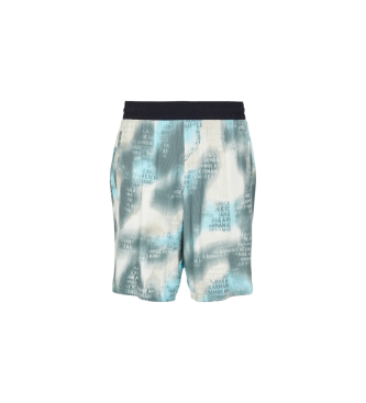 Armani Exchange Short imprim multicolore