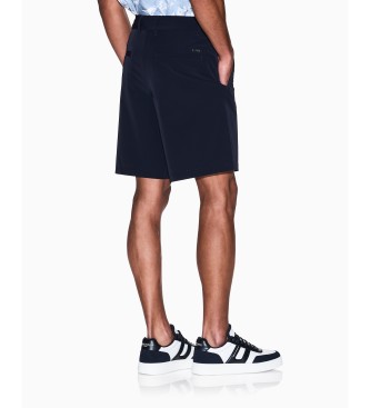 Armani Exchange Bermuda in nylon blu navy