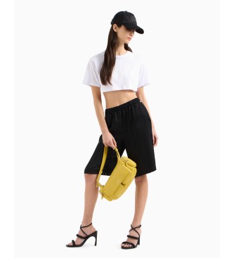 Armani Exchange Large Bag with Side Pockets yellow