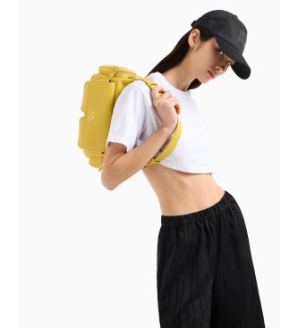 Armani Exchange Large Bag with Side Pockets yellow