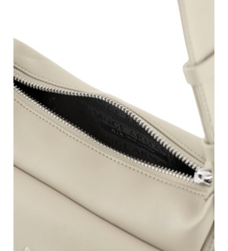 Armani Exchange Beżowa torba Baguette