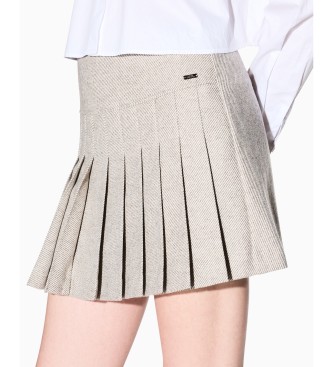 A|X Armani Exchange Jupe Plisset Beige