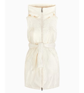 Armani Exchange Casaco jacquard bege