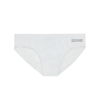 Armani Exchange Costume da bagno corto bianco