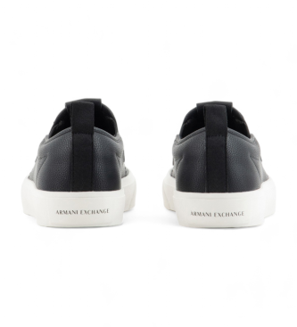 Armani Exchange Slip On-trningssko i sort lder