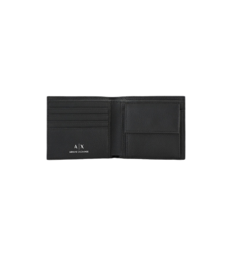 Armani Exchange Pakiranje 2 denarnic črne barve 