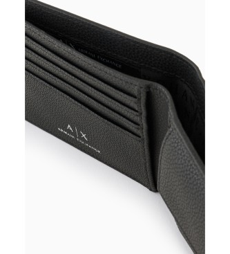Armani Exchange Pack 2 wallets black 