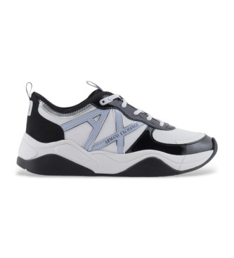 Armani Exchange Chunky sneakers con logo bianco, nero