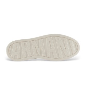 Armani Exchange Turnschuhe mit schwarzem Logo