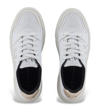 Armani Exchange Baskets avec logo blanc