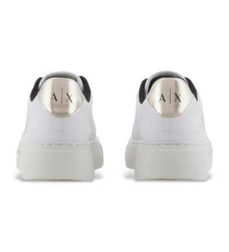 Armani Exchange Baskets avec logo blanc