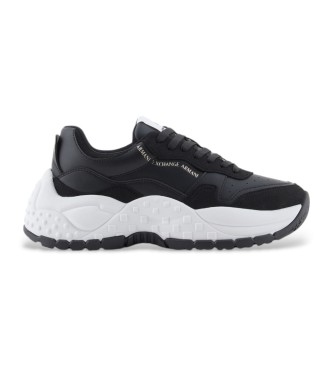 Armani Exchange Chunky trainers with contrasting black sole