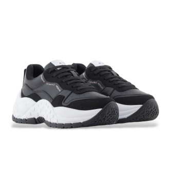 Armani Exchange Chunky trainers with contrasting black sole