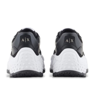 Armani Exchange Chunky trainers with contrasting black sole