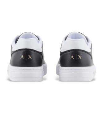 Armani Exchange Trainers with distinctive logo on the sole black