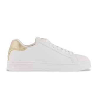 Armani Exchange Baskets blanches avec logo