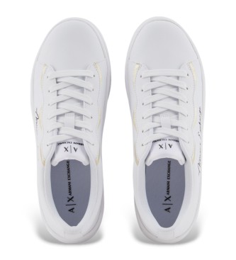 Armani Exchange Trainers with white logo