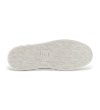 Armani Exchange White logo trainers