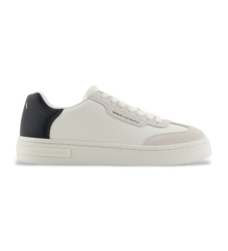 Armani Exchange Baskets blanches avec logo