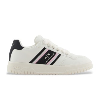 Armani Exchange Trainers Ontwerp wit