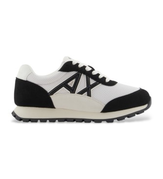 Armani Exchange Sneakers con logo bianco e nero