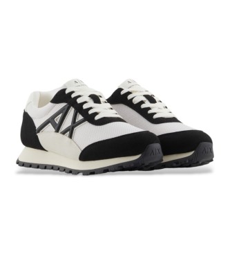 Armani Exchange Sneakers con logo bianco e nero