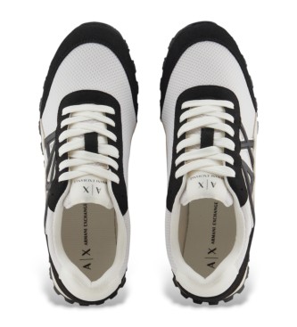 Armani Exchange Sneakers con logo bianco e nero