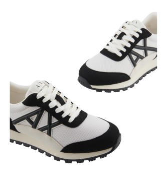 Armani Exchange Sneakers con logo bianco e nero