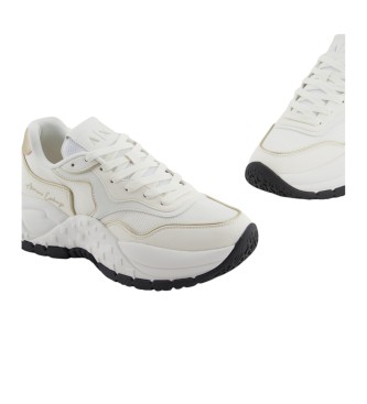 Armani Exchange Baskets blanches avec logo