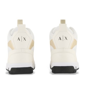 Armani Exchange Hvide basketball-sko